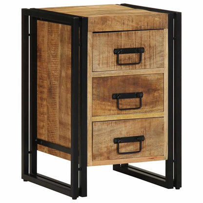 Armadio da Notte 40 x 35 x 50 cm legno massello di mango