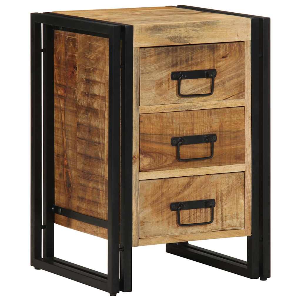 Armadio da Notte 40 x 35 x 50 cm legno massello di mango