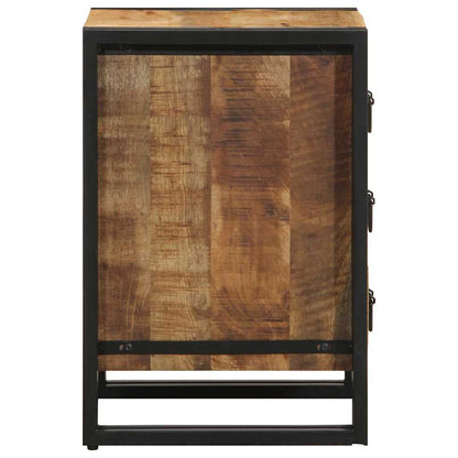 Armadio da Notte 40 x 35 x 50 cm legno massello di mango