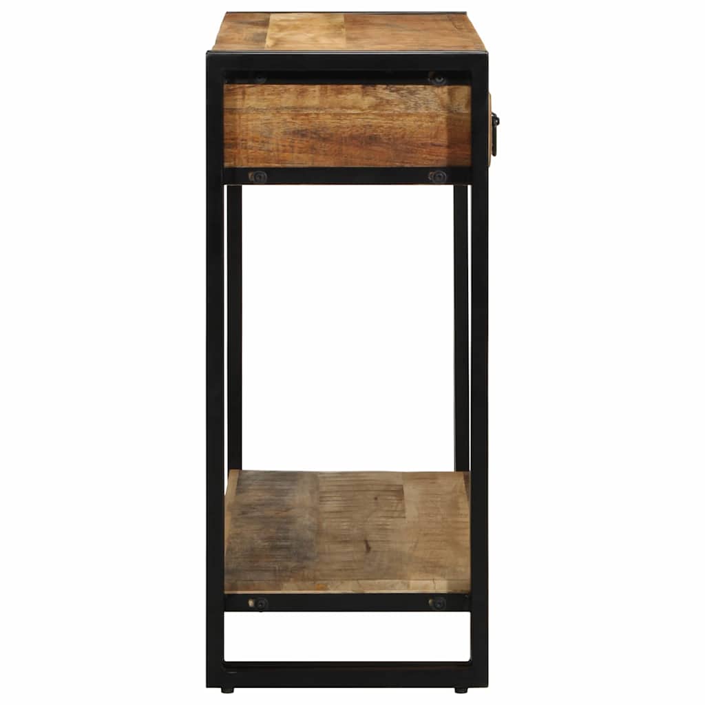 Tavolo consolle Marrone 90 x 33 x 75 cm Legno di mango massello | homemem39