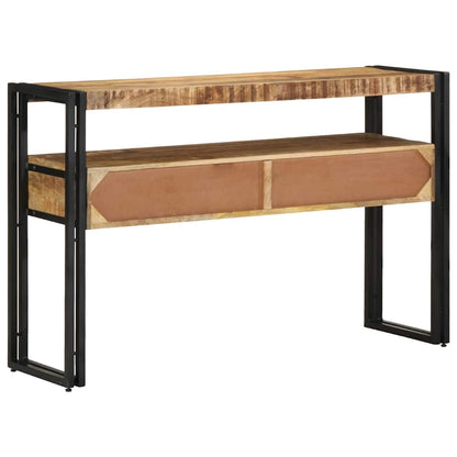 Tavolo consolle 120 x 33 x 75 cm legno massello di mango - homemem39