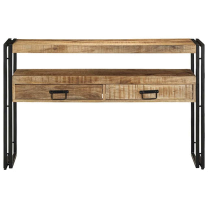 Tavolo consolle 120 x 33 x 75 cm legno massello di mango - homemem39