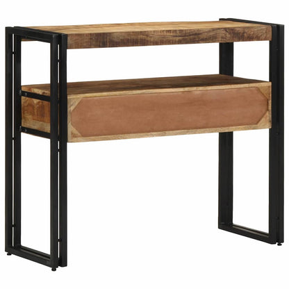 Tavolo consolle Marrone 90 x 33 x 75 cm legno massello di mango