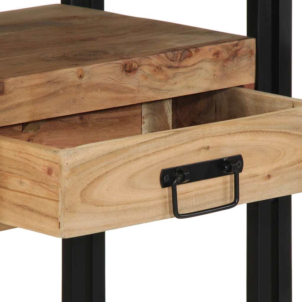 Tavolo consolle 90 x 33 x 75 cm legno massello di acacia - homemem39