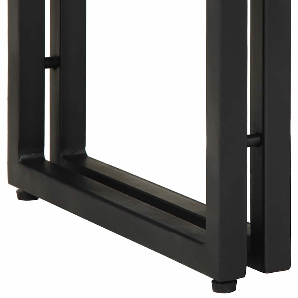 Tavolo consolle 90 x 33 x 75 cm legno massello di acacia - homemem39