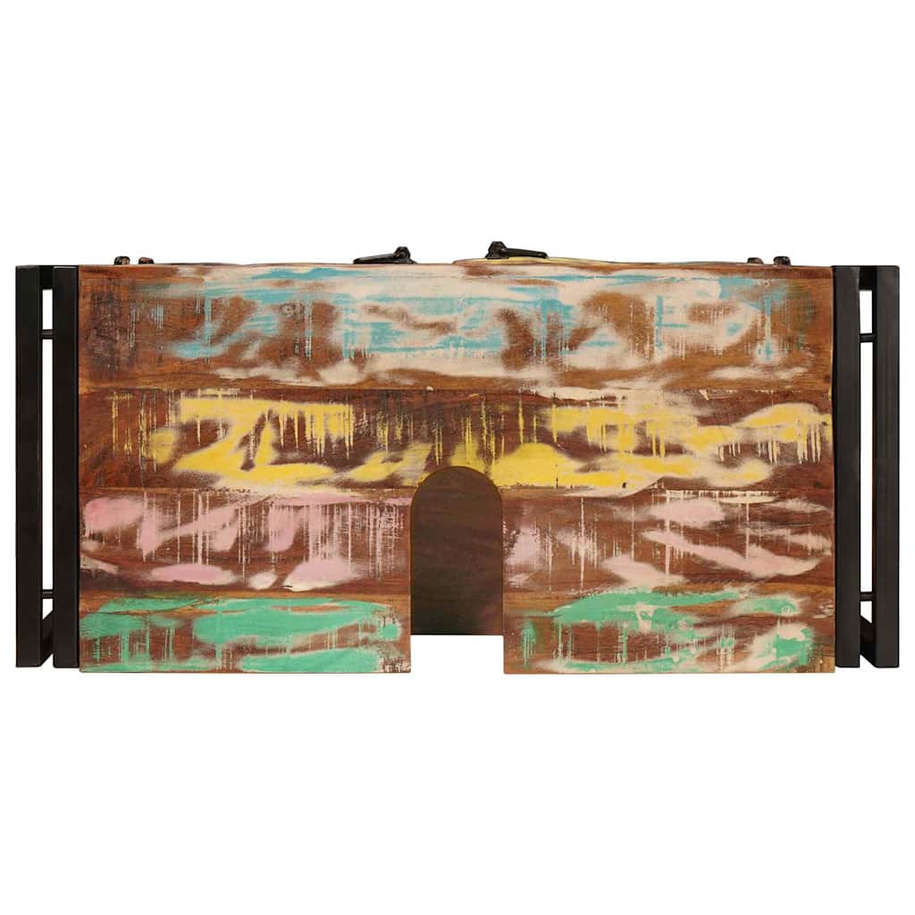 Armadio sottolavello Multicolore Legno Recuperato Massello | homemem39