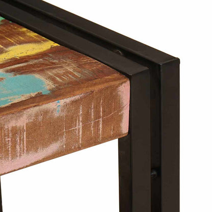 Armadio da bagno Multicolore Legno Recuperato Massello