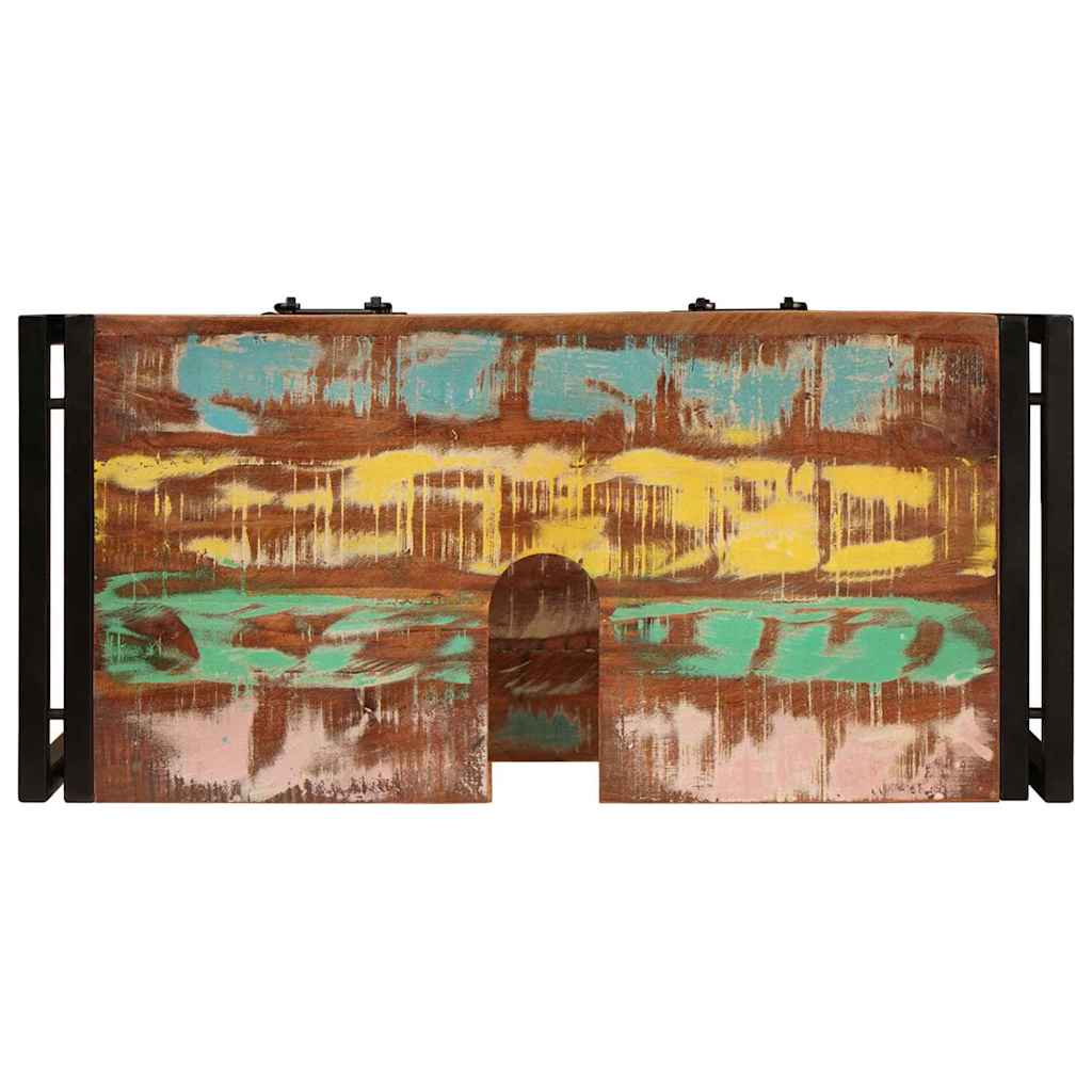 Armadio da bagno Multicolore Legno Recuperato Massello | homemem39