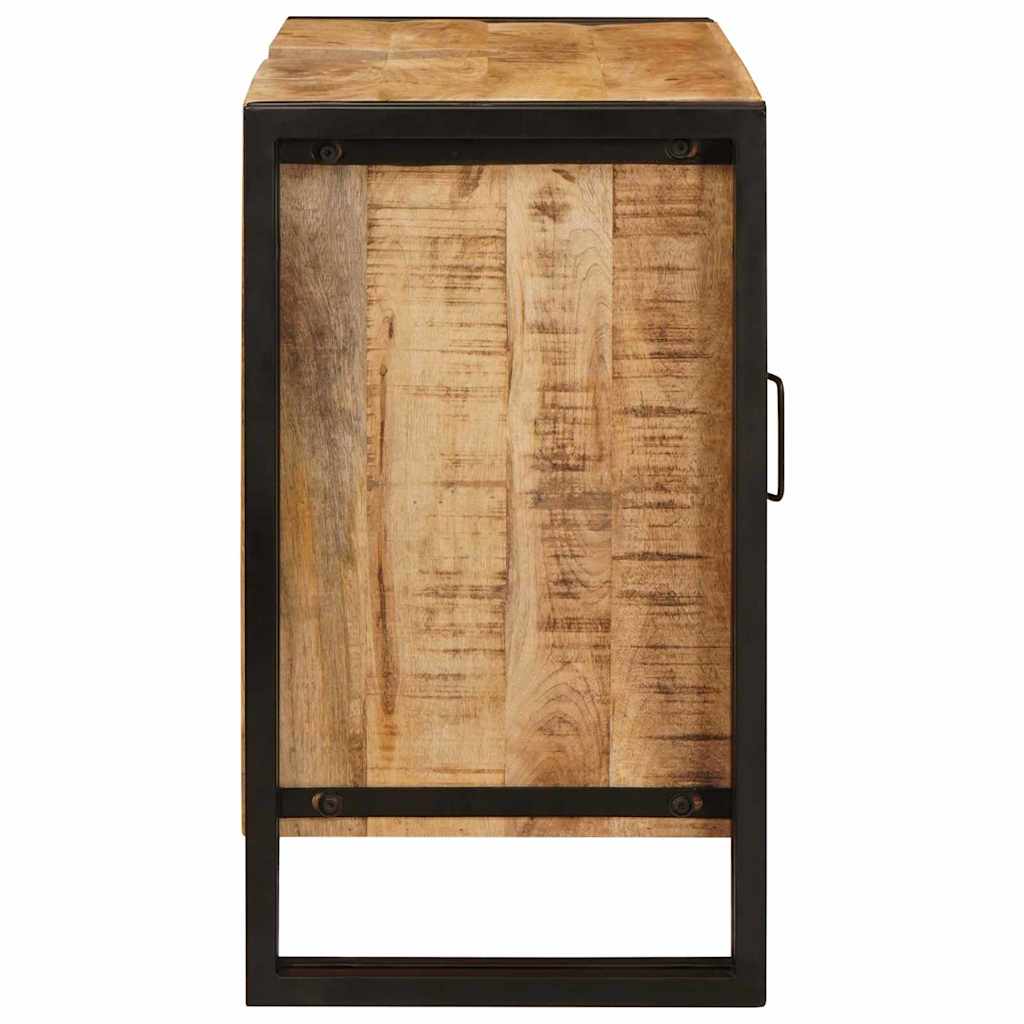 Armadio sottolavello con porta Marrone Legno di mango massello | homemem39