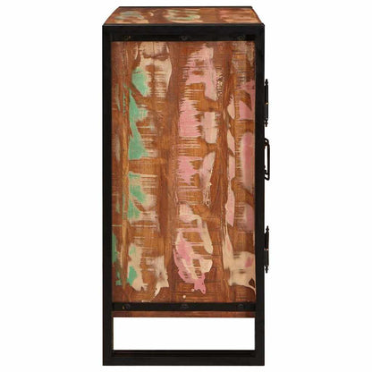 Armadio da Notte Multicolore legno massello di riciclo