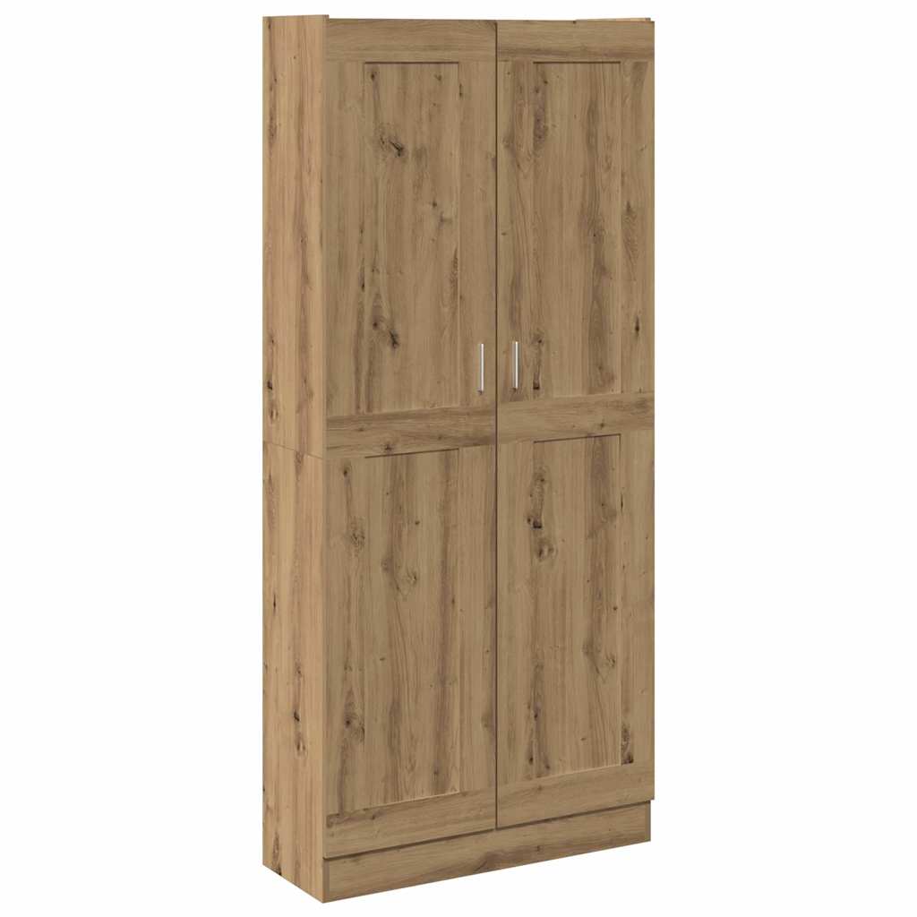 Credenza Alta Rovere Artigianale 82,5x30,5x185 cm in Truciolato | homemem39