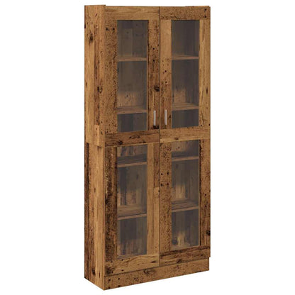 Credenza Legno Antico 82,5x30,5x185 cm in Truciolato | homemem39