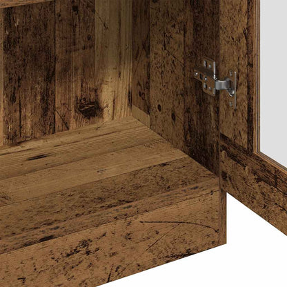 Credenza Legno Antico 82,5x30,5x185 cm in Truciolato | homemem39