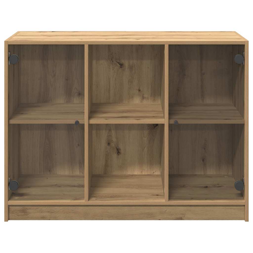 Credenza Rovere Artigianale 102x37x75,5 cm in Legno Multistrato