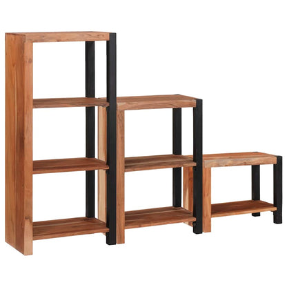 Libreria 3 pcs Marrone 50 x 30 x 110 cm