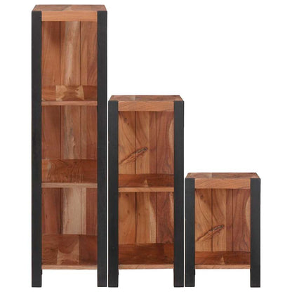 Libreria 3 pcs Marrone 50 x 30 x 110 cm