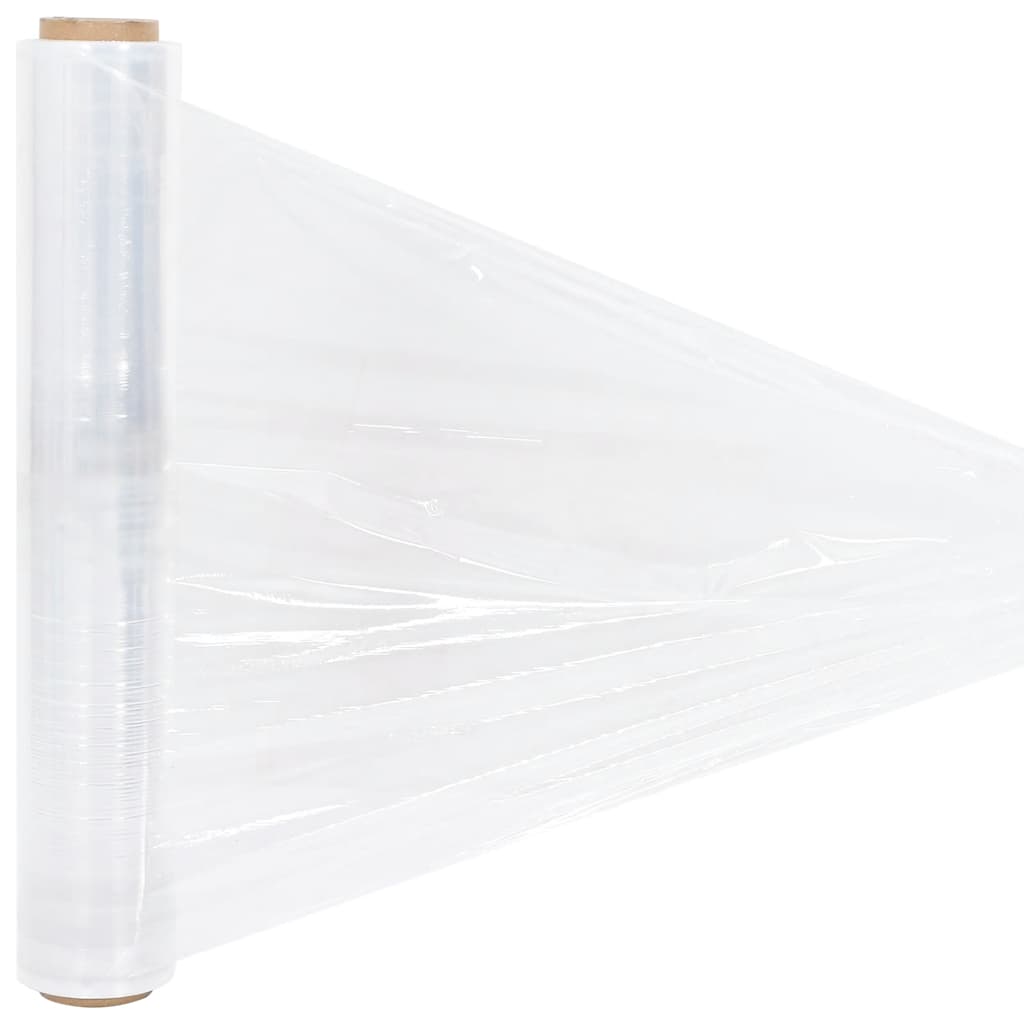 Film Estensibile 2 pz Trasparente 30 μm 50 cm x 300 m | homemem39