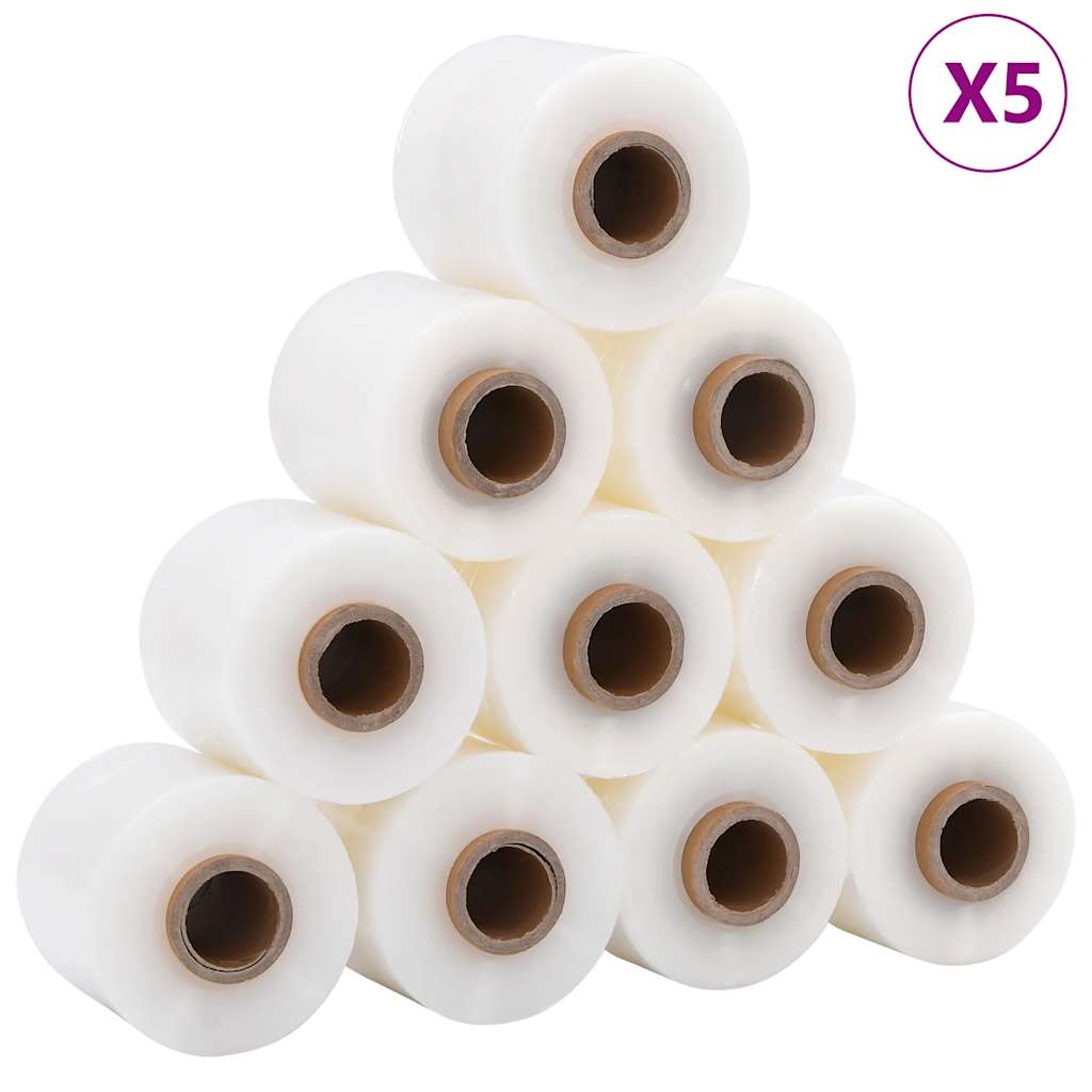 Film Estensibili 50 pz Trasparenti 23 μm 10 cm x 150 m | homemem39