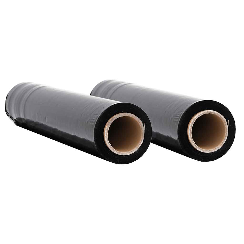 Film Estensibile 6 pz Nero 17 μm 50 cm x 300 m | homemem39