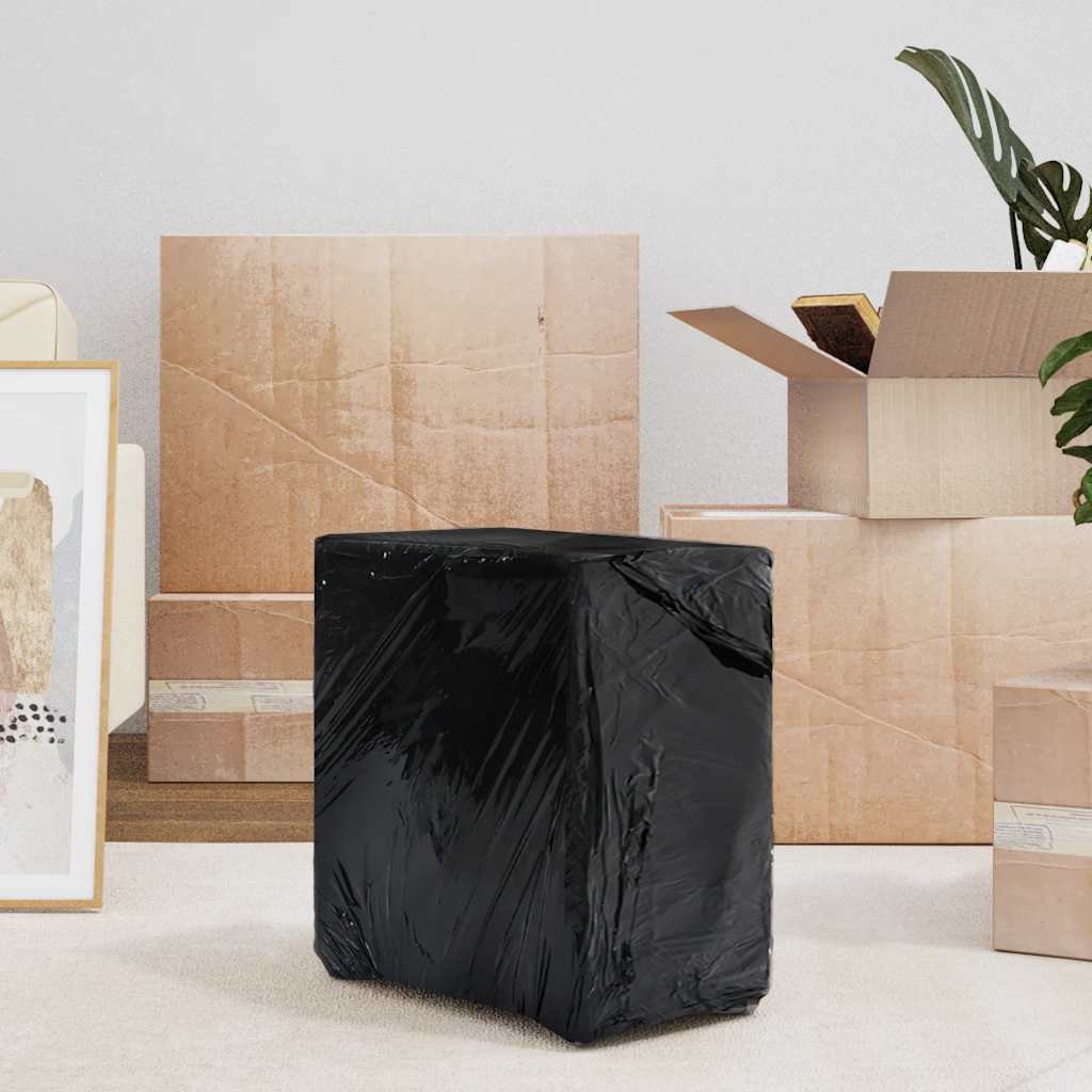 Film Estensibile 6 pz Nero 23 μm 50 cm x 300 m | homemem39