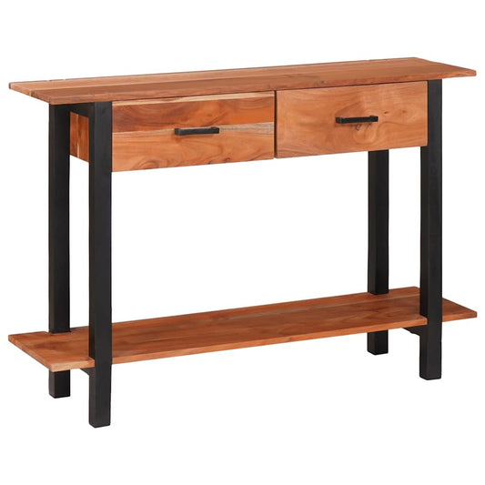 Tavolo consolle con cassetto Marrone 110 x 30 x 75 cm