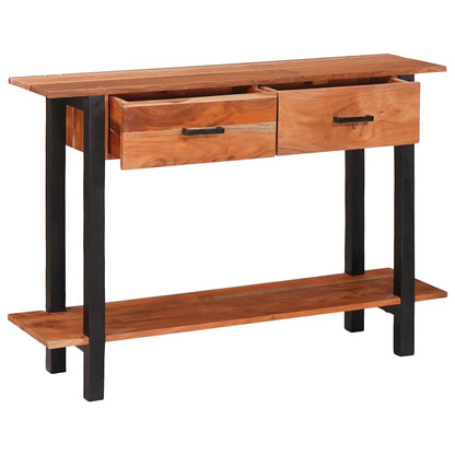 Tavolo consolle con cassetto Marrone 110 x 30 x 75 cm