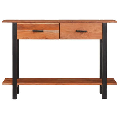 Tavolo consolle con cassetto Marrone 110 x 30 x 75 cm