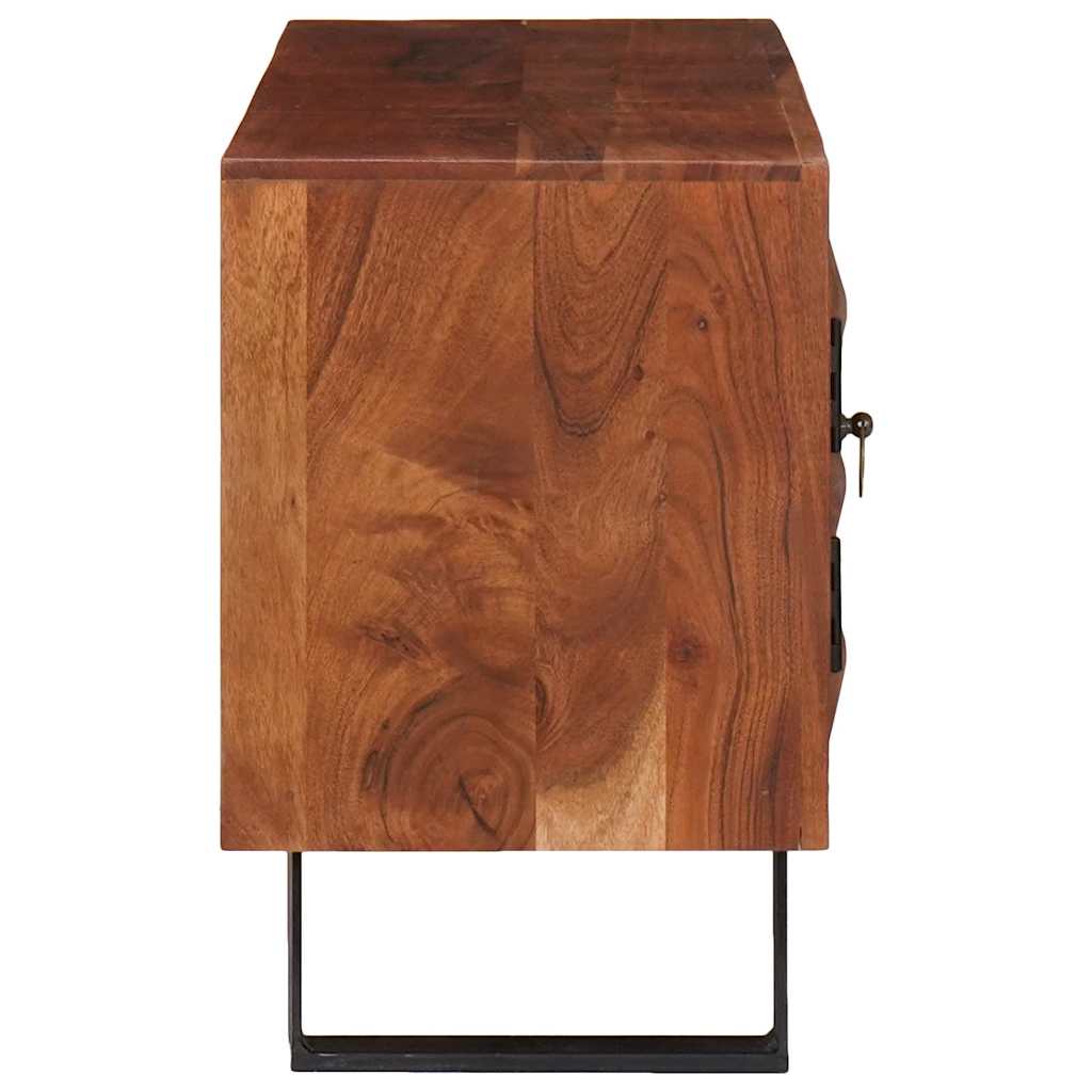 Armadi e Supporti per Storage di Media Marrone 112 x 30 x 48 cm