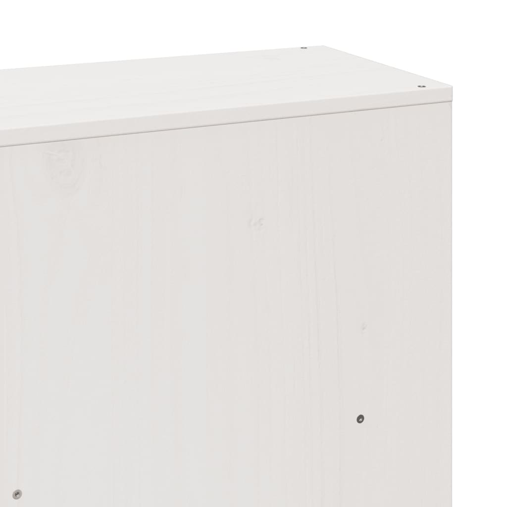 Giroletto con Libreria senza Materasso 180x200 cm in Legno Pino - homemem39