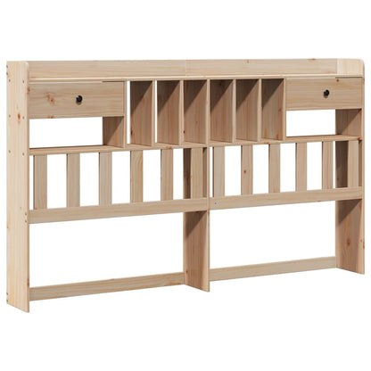 Letto Libreria senza Materasso 180x200 cm in Legno di Pino | homemem39