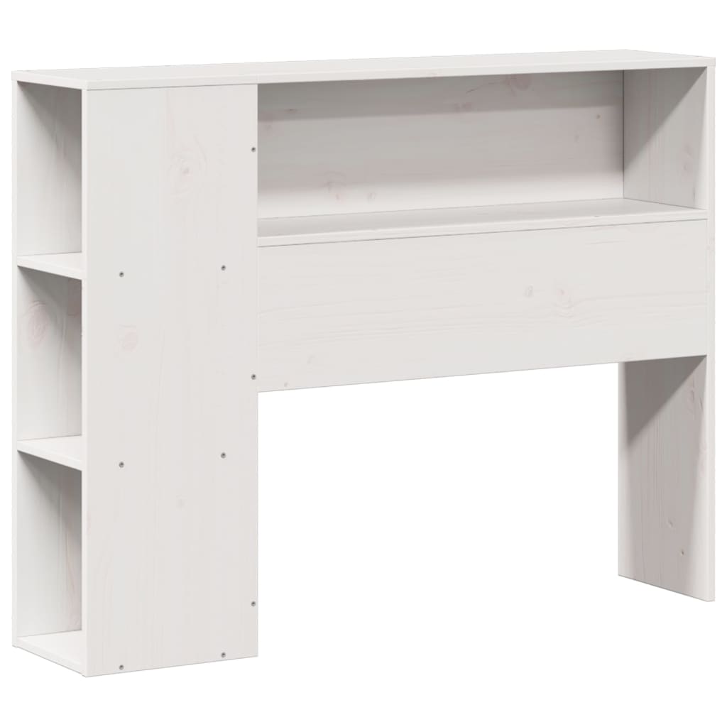 Letto con Libreria senza Materasso 75x190 cm in Legno Pino | homemem39