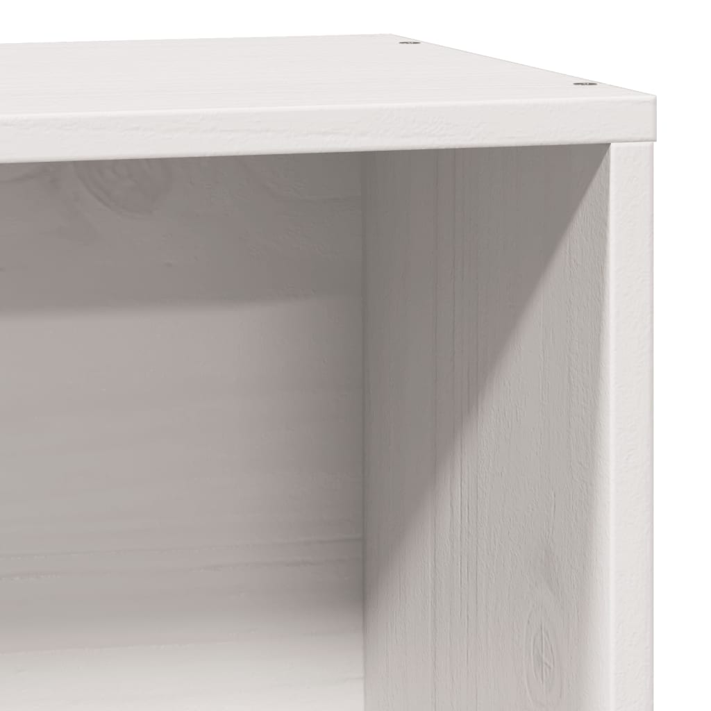 Letto con Libreria senza Materasso 75x190 cm in Legno Pino | homemem39