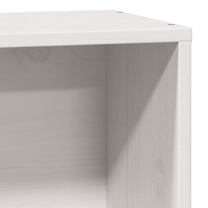 Letto con Libreria senza Materasso 75x190 cm in Legno Pino | homemem39
