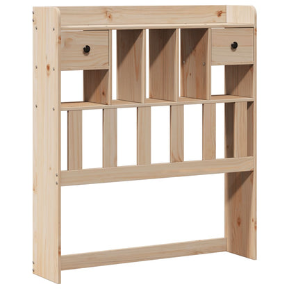 Letto Libreria senza Materasso 90x190 cm Legno Massello Pino | homemem39