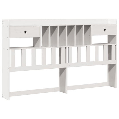 Giroletto con Libreria senza Materasso 180x200 cm in Legno Pino | homemem39
