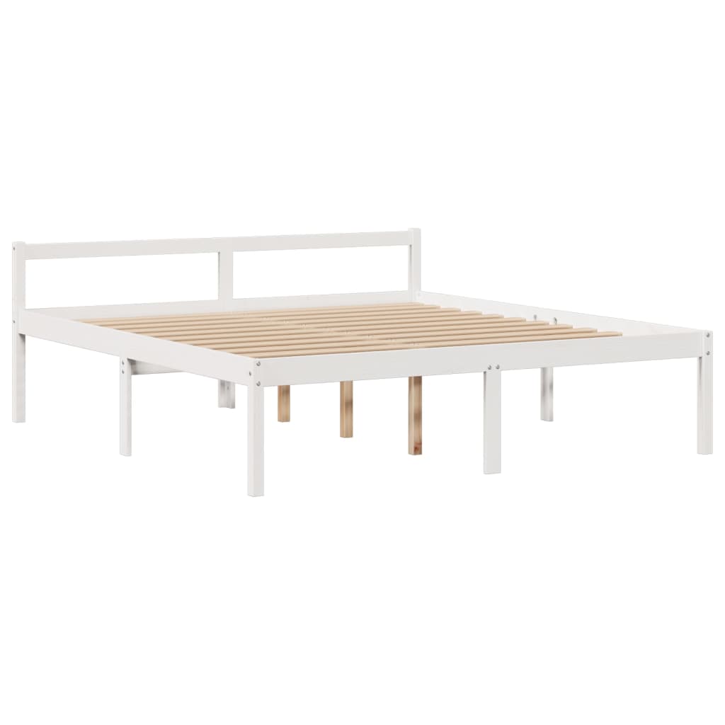 Giroletto con Libreria senza Materasso 180x200 cm in Legno Pino | homemem39