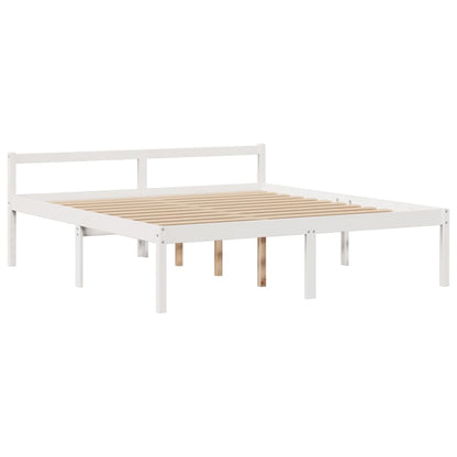 Giroletto con Libreria senza Materasso 180x200 cm in Legno Pino | homemem39