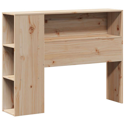 Giroletto con Libreria senza Materasso 75x190 cm in Legno Pino | homemem39