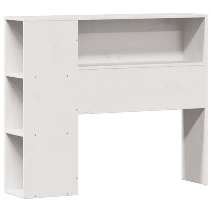 Letto Libreria senza Materasso Bianco 100x200 cm Legno di Pino - homemem39