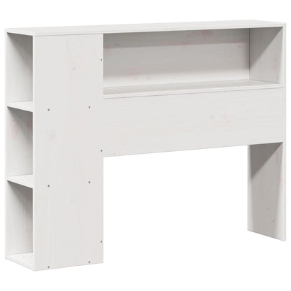 Letto con Libreria senza Materasso 75x190 cm in Legno Pino | homemem39