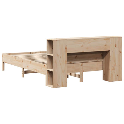 Letto Libreria senza Materasso 120x190 cm in Legno di Pino