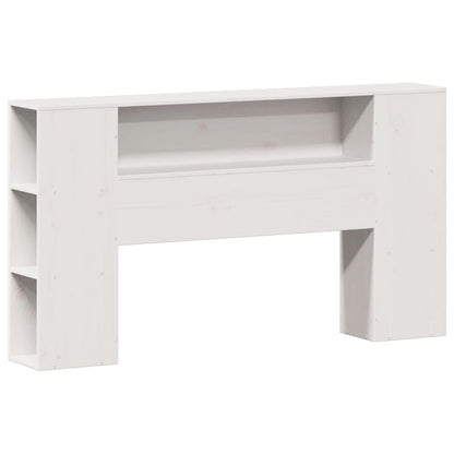 Letto Libreria senza Materasso Bianco 120x200 cm Legno di Pino