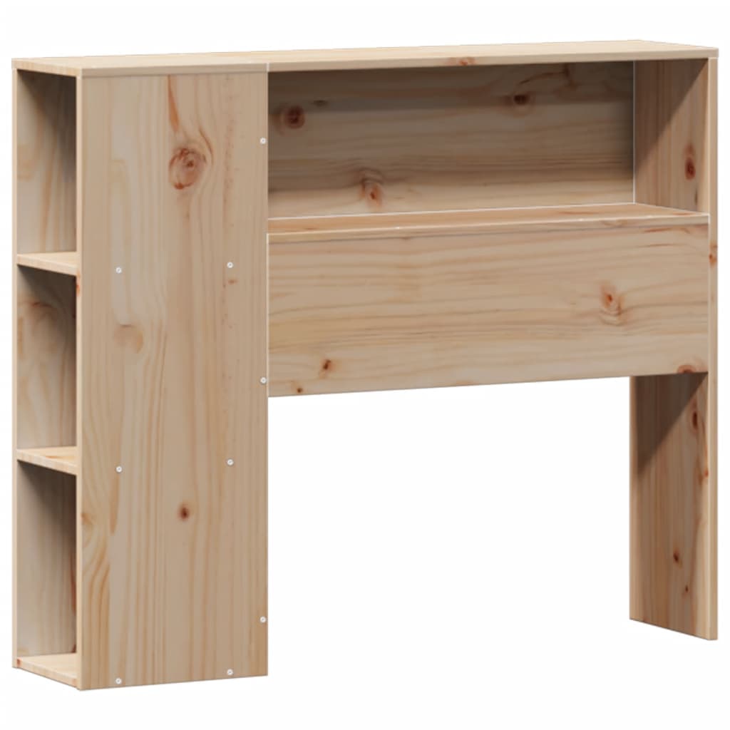 Giroletto con Libreria senza Materasso 75x190 cm in Legno Pino | homemem39