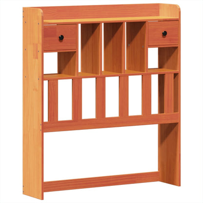 Giroletto senza Materasso Marrone Cera 100x200 cm Legno di Pino | homemem39