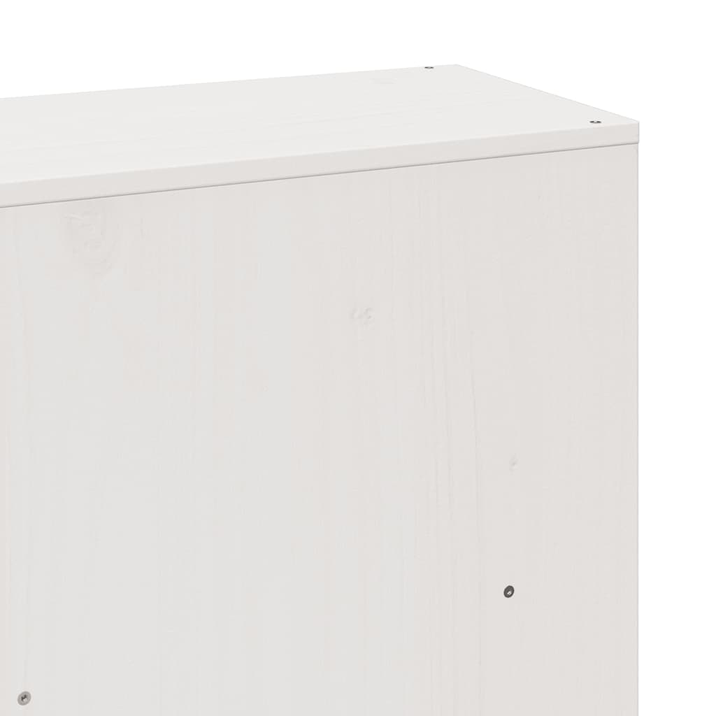 Giroletto senza Materasso Bianco 180x200 cm Legno Massello Pino - homemem39