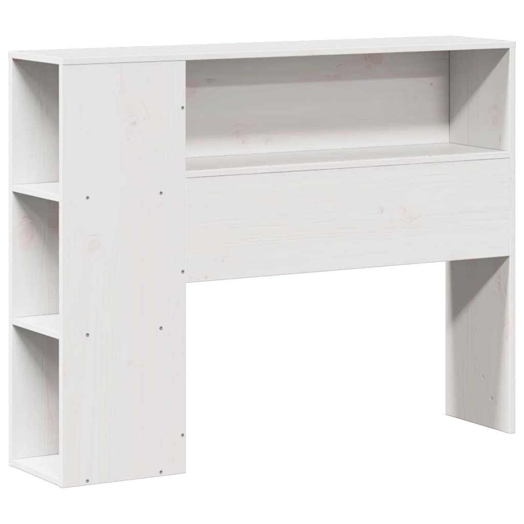 Giroletto senza Materasso Bianco 75x190 Legno Massello di Pino