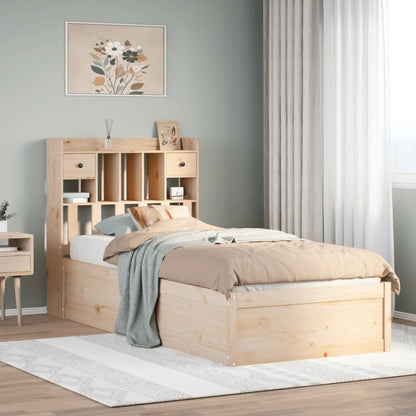 Letto senza Materasso 90x190 cm in Legno Massello di Pino - homemem39