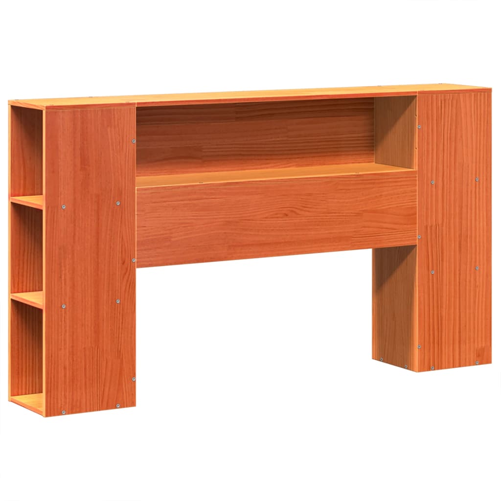 Giroletto senza Materasso Marrone Cera 150x200 cm Legno di Pino | homemem39