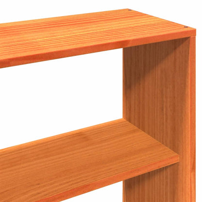 Giroletto senza Materasso Marrone Cera 200x200 cm Legno di Pino - homemem39