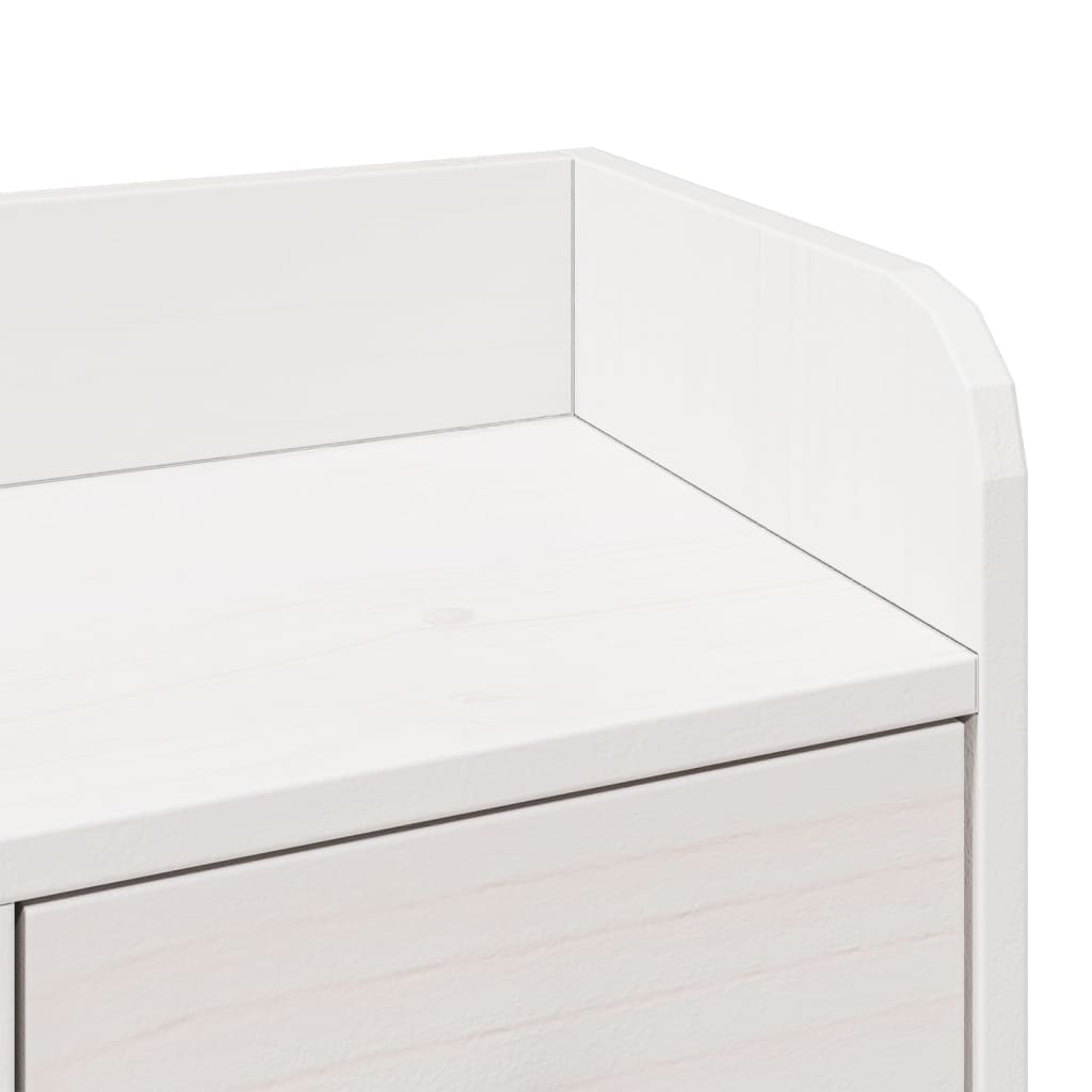 Letto con Libreria senza Materasso 75x190 cm in Legno Pino - homemem39